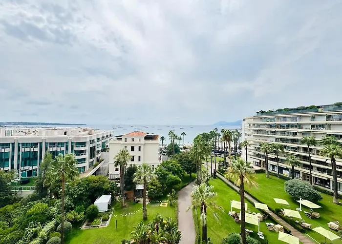 Apartment L'horizon Croisette - 1 Terrasse Vue Cannes