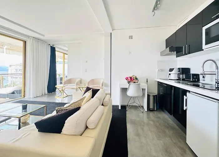 L'horizon Croisette - 1 Terrasse Vue Apartment Cannes